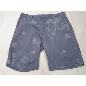 AG Adriano Goldschmied Wanderer Slim Trouser Floral Shorts Men 32R Gray